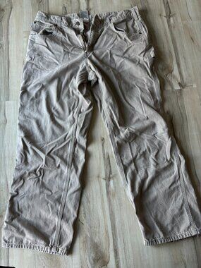 Carhartt Cargo Pants Men’s 36x30 Tan Workwear Utility Carpenter Work Pants